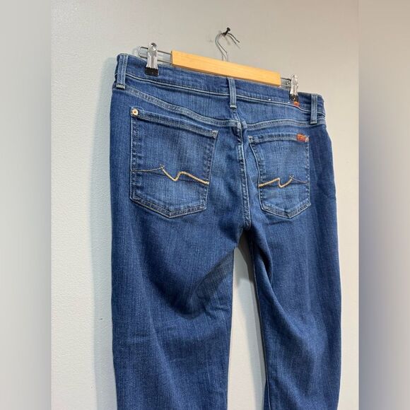 7FAM Maternity Stretch Panel Josefina Jeans Size 28 EUC - Picture 4 of 7